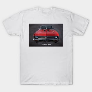 1972 Red Chevy Nova SS T-Shirt